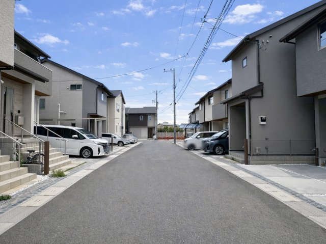 大枝中山町|前道６ｍ！見通し良好です！（R8.4撮影）