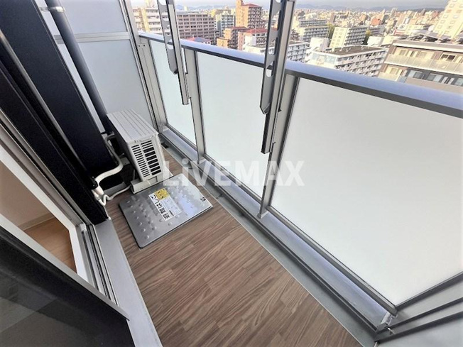 【バルコニー】ワールドアイ名古屋城北