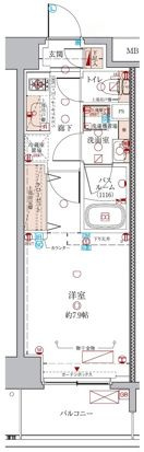 クレヴィスタ板橋大山の間取り