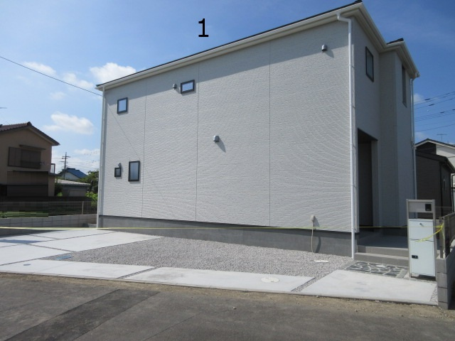 【仲介手数料無料】新築戸建　熊谷市拾六間597-1（全2棟）の外観