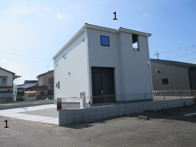 【仲介手数料無料】新築戸建　熊谷市拾六間597-1（全2棟）の外観