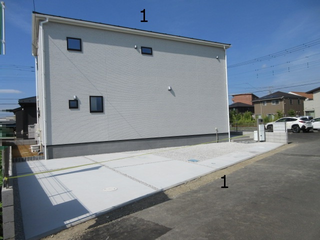 【仲介手数料無料】新築戸建　熊谷市拾六間597-1（全2棟）