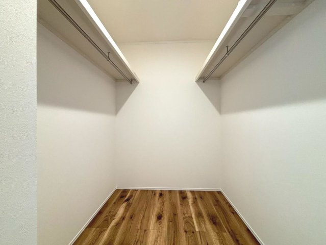 ダイマルタウン　岐阜市茜部菱野第3　全4区画分譲の収納|■ウォークインクローゼット　■ヤマダ不動産　株式会社リライフ　
■夢のマイホーム購入をフルサポートします！