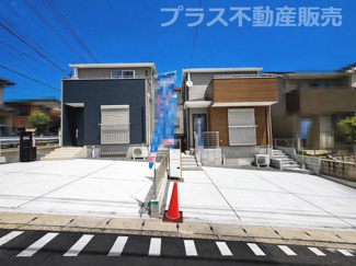 【外観】 | 現地写真。プラス不動産販売なら、現場の全ての棟をまとめてご見学頂けます。