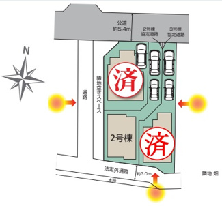 【区画図】 | 東村山市野口町2期　全3棟　2号棟 | 東村山市野口町2期　全3棟　2号棟