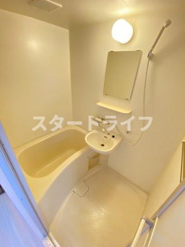 大阪市東淀川区下新庄４丁目の賃貸マンションの浴室