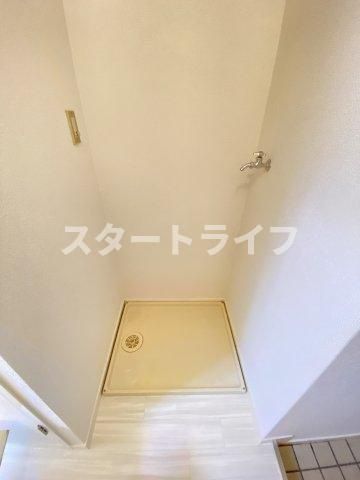 大阪市東淀川区下新庄４丁目の賃貸マンションの洗面所
