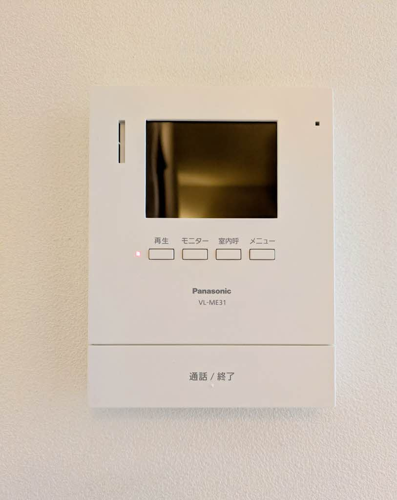 シャーメゾンサンパティオのセキュリティ|モニター付きインターホン