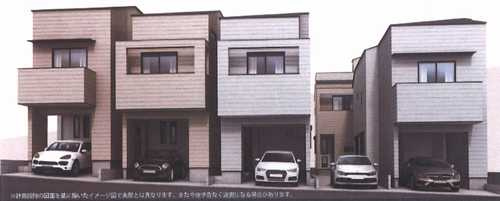 横浜市神奈川区松見町3丁目　新築戸建全5棟