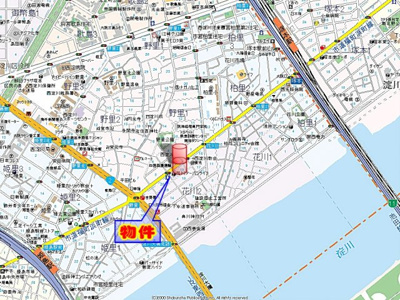 【地図】 | アクロス塚本リヴィエール