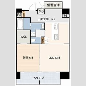 Lausanneの間取り