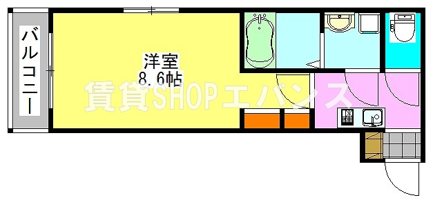 【間取り】 | MELDIA京成津田沼Ⅱ
