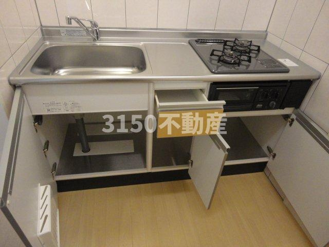 エバークレストのキッチン|キッチン　シンク下