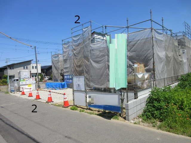 【仲介手数料無料】新築戸建　熊谷市拾六間597-1（全2棟）