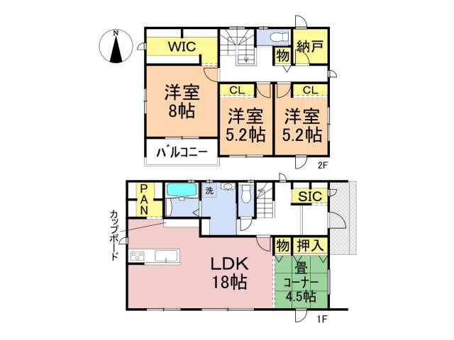 【商談中】ダイマルタウン　岐阜市茜部菱野第3　全4区画分譲の間取り|■C棟　■ヤマダ不動産　株式会社リライフ　
■夢のマイホーム購入をフルサポートします！