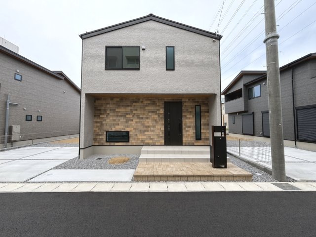ダイマルタウン　岐阜市茜部菱野第3　全4区画分譲の外観|■全体写真　
■ヤマダ不動産　株式会社リライフ　