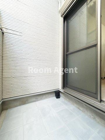 アルバーノ中村luxeのバルコニー