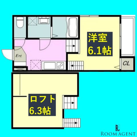 アルバーノ中村luxeの間取り