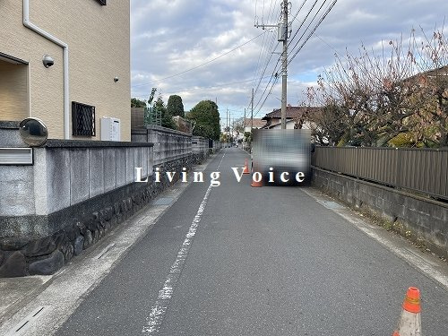 【仲介手数料０円】座間市座間3期　新築一戸建て　1号棟　全2棟の前面道路含む現地写真|座間市座間3期　新築一戸建て　全2棟