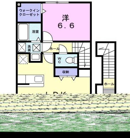 サンセ－ルⅠの間取り