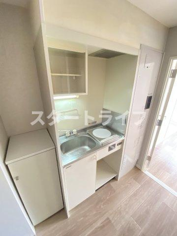 大阪市東淀川区豊新５丁目の賃貸マンションのキッチン