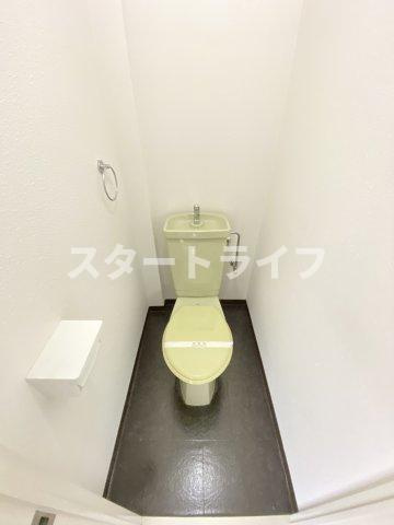 大阪市東淀川区豊新５丁目の賃貸マンションのトイレ