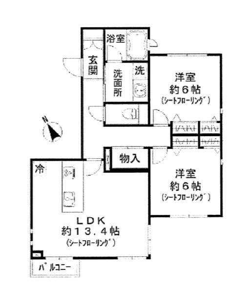 ピノ・レジデンスの間取り