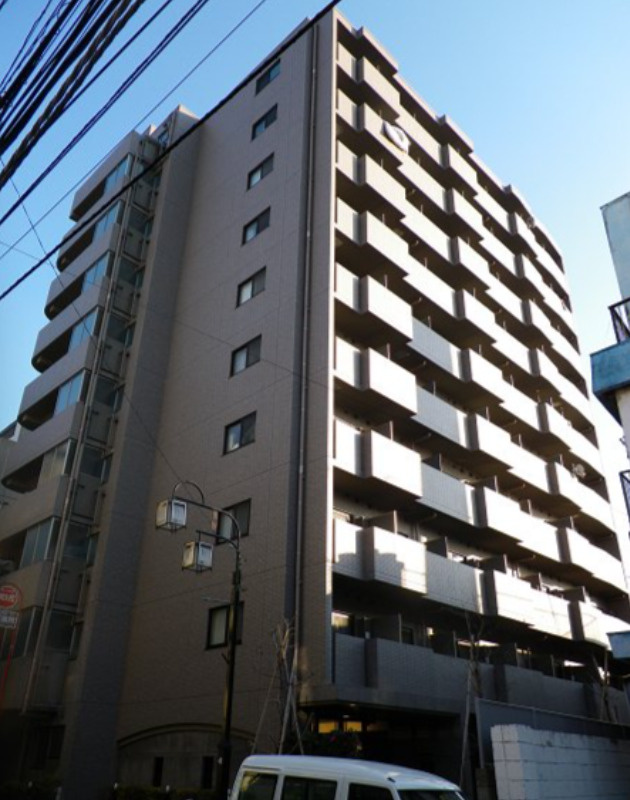 新宿区北新宿４丁目の賃貸マンションの外観
