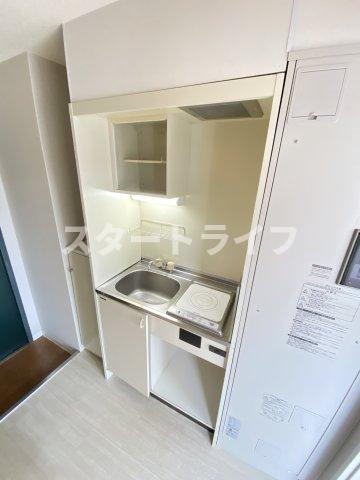 大阪市東淀川区豊新５丁目の賃貸マンションのキッチン
