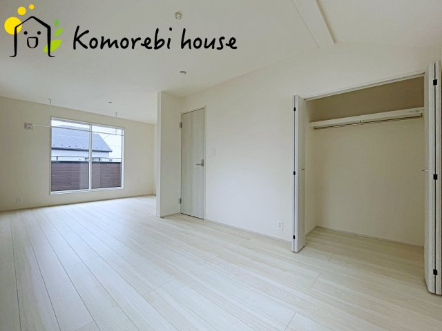 上尾市浅間台2丁目　新築一戸建て　ブルーミングガーデン　01の寝室|26.5.23　撮影済み