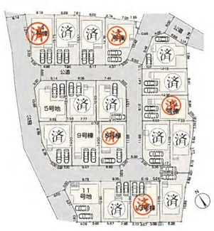 【区画図】 | 下宿2丁目第3　全19棟　9号棟 | 下宿2丁目第3　全19棟　9号棟