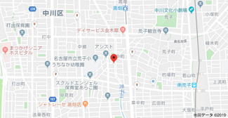 【地図】 | ハーモニーテラス荒中町Ⅱ