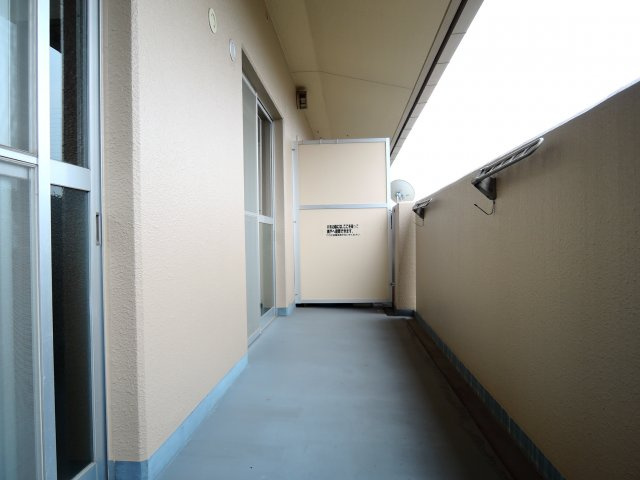 クリアコート寺谷のバルコニー