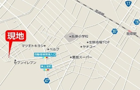 中古戸建　熊谷市三ヶ尻6302-31（リフォーム住宅）の地図