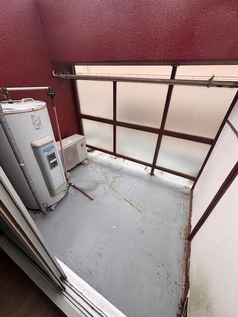 ライオンズマンション本郷のバルコニー