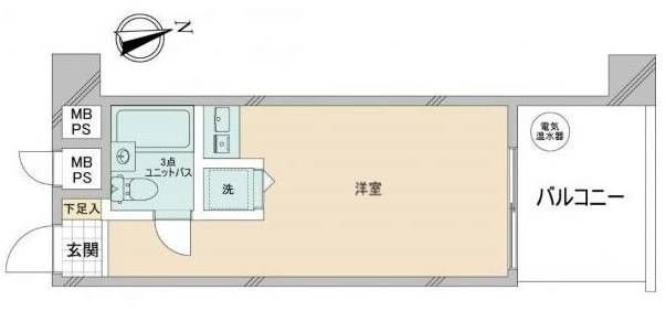 ライオンズマンション本郷の間取り