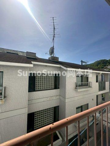 神戸市東灘区岡本２丁目の賃貸マンションの展望