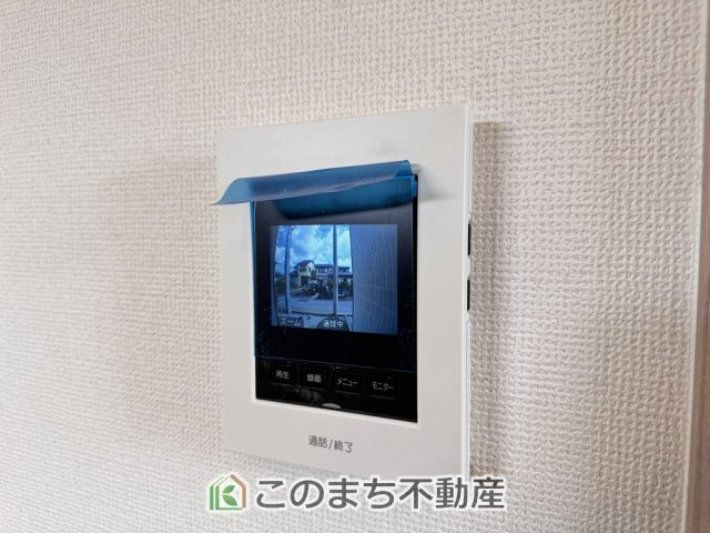ハートフルタウン宇都宮市江曽島1丁目の設備|モニタ付きインターホンで防犯面もしっかり安心♪
