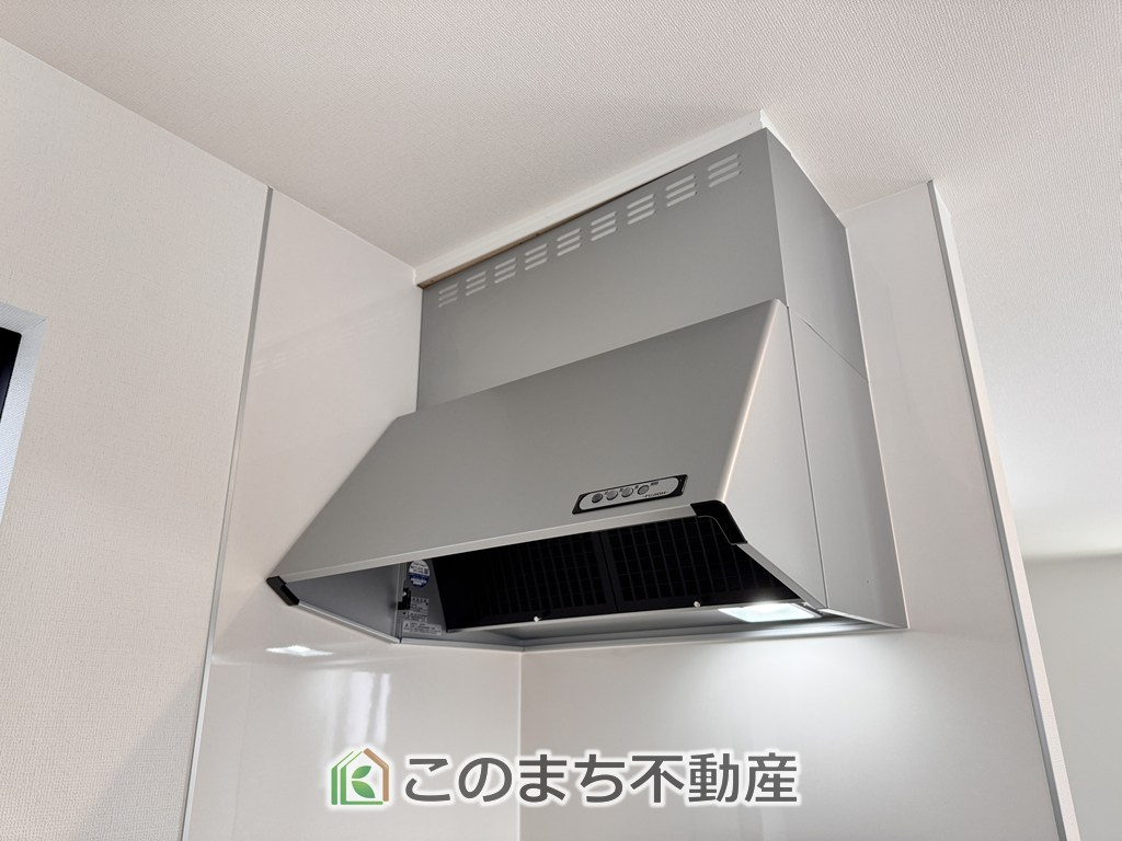 ハートフルタウン宇都宮市江曽島1丁目のキッチン|お料理の匂いもスッキリ♪シンプルデザインで掃除も簡単‼