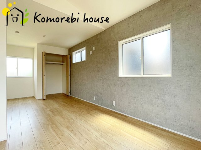 上尾市浅間台2丁目　新築一戸建て　ブルーミングガーデン　02の寝室|寝室です