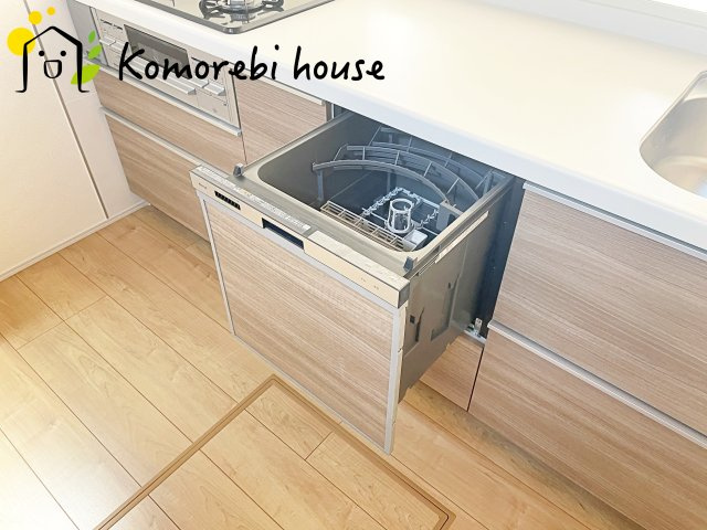 上尾市浅間台2丁目　新築一戸建て　ブルーミングガーデン　02のキッチン|使いやすいキッチンです