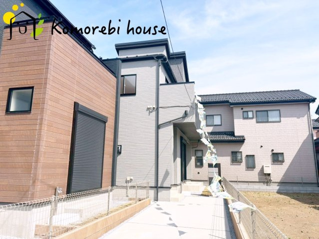上尾市浅間台2丁目　新築一戸建て　ブルーミングガーデン　02の外観|外はこのようになっています