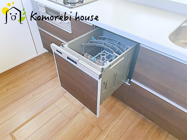 上尾市浅間台2丁目　新築一戸建て　ブルーミングガーデン　04のキッチン|26.6.6　撮影済み