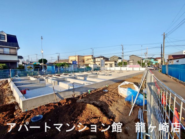 仮）牛久市田宮町新築アパートの外観