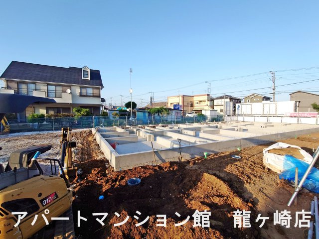 仮）牛久市田宮町新築アパートの外観