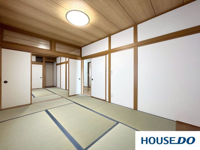 中古戸建　足利市駒場町の和室|ゆったりとくつろげる和室です