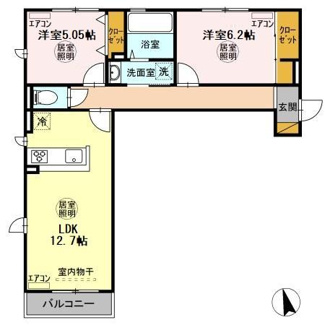 【間取り】 | RESO・CALM