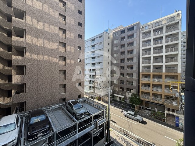ジオタワー新町　堀江小学校の展望|ジオタワー新町　展望

