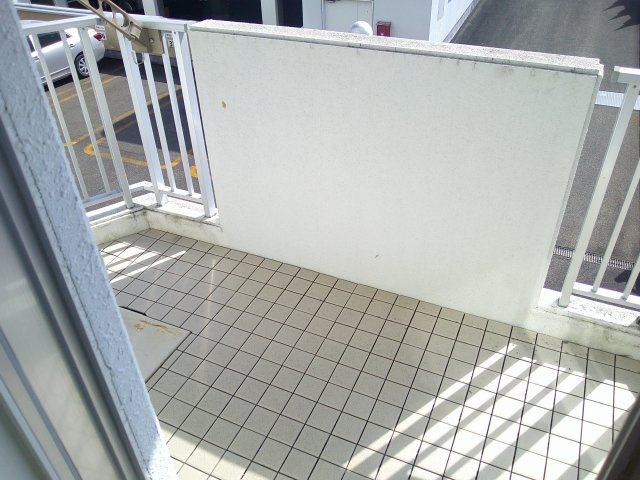 ホワイトパレスのバルコニー