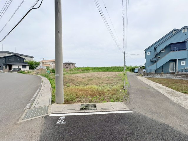 川越市南田島　建築条件なし売地　東武東上線『新河岸駅』徒歩30分　【牛子小学区】の外観